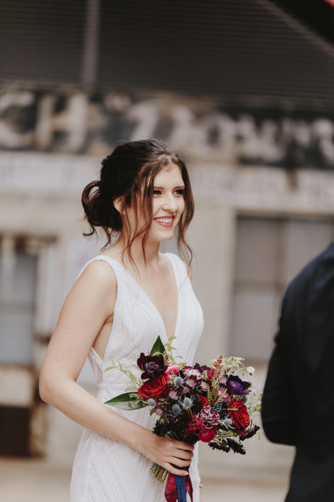 bride-bouquet-smiling-groom